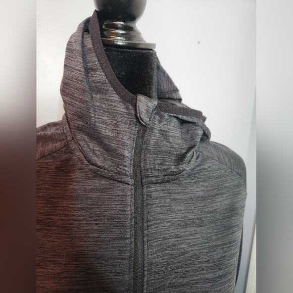 Russell Training Fit Size M(38-40) Men's Dri-Power 360 Black/Gray Hoodie Pullove - Picture 8 of 9